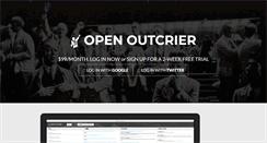 Desktop Screenshot of openoutcrier.com