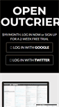 Mobile Screenshot of openoutcrier.com